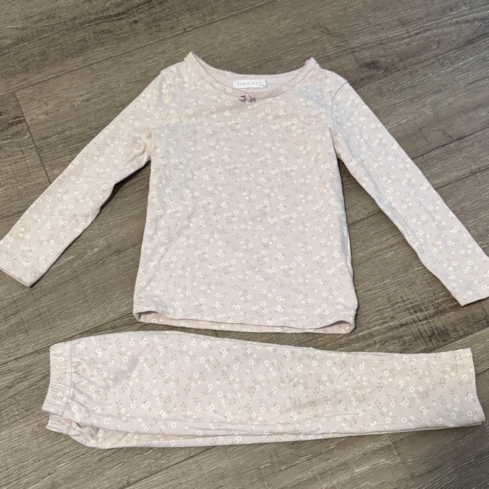 Jamie Kay Pale Purple Floral Long-Sleeve Set